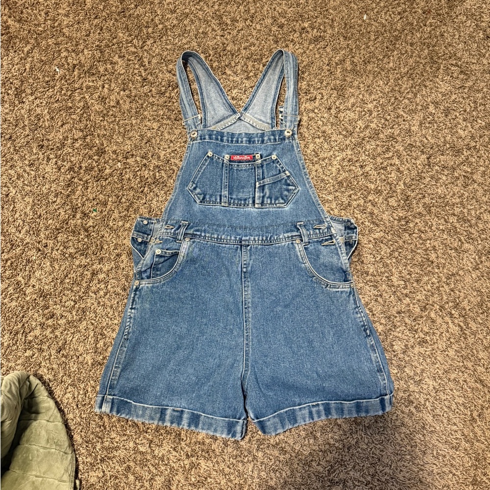 Xhilaration Blue Denim Women Jeans Overalls